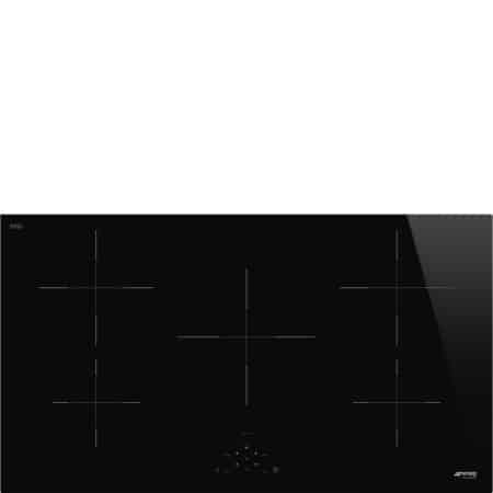 Smeg Universal SI2951D kookplaat Zwart Ingebouwd 90 cm Inductiekookplaat zones 5 zone(s) - Afbeelding 3