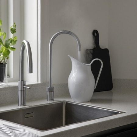 QUOOKER NORDIC ROUND RVS LOSSE KRAAN - KNRRVS - Afbeelding 2