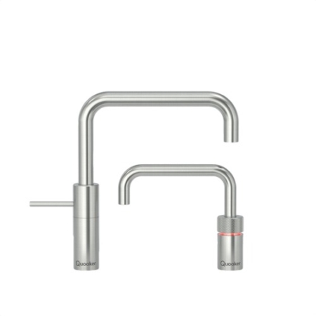 QUOOKER PRO3 NORDIC SQUARE TWINTAP RVS - 3NSRVSTT - Afbeelding 2