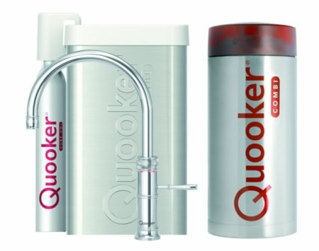 QUOOKER COMBI+ CLASSIC FUSION ROUND CHROOM + CUBE – 22+CFRCHR