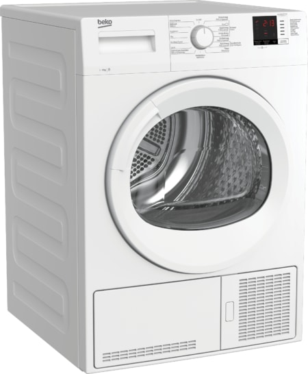 Beko DCU9123TXW wasdroger Vrijstaand Voorbelading 9 kg B Wit - Afbeelding 3