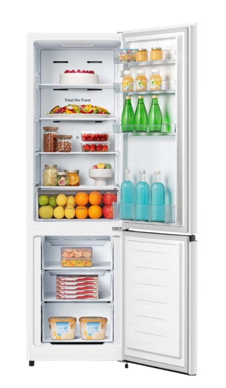 Hisense RB329N4AWE koel-vriescombinatie Vrijstaand 255 l E Wit - Afbeelding 5