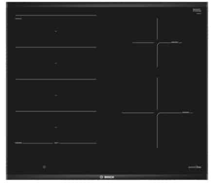 Bosch Serie 8 PXE695DV5E kookplaat Zwart Ingebouwd 60 cm Inductiekookplaat zones 4 zone(s) - Afbeelding 3