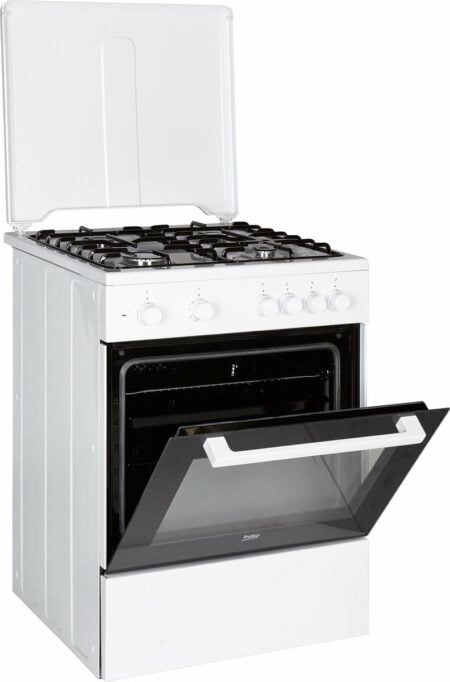 Beko FSM62010DW fornuis Vrijstaand fornuis Gaskookplaat Wit - Afbeelding 3