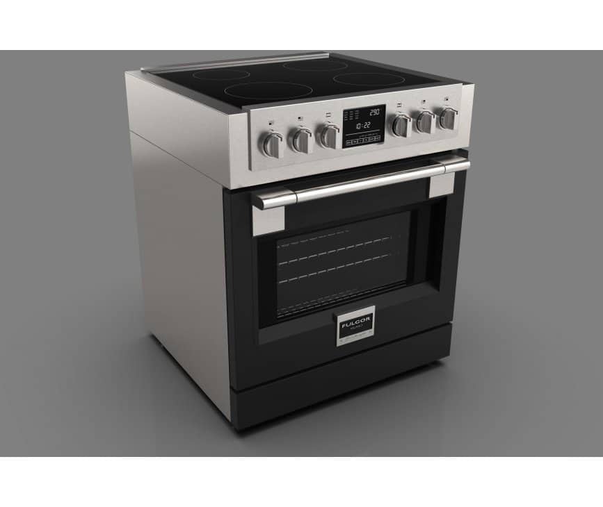 Fulgor Milano FSRC 3004 P MI ED 2F MBK Inductie fornuis - Afbeelding 2