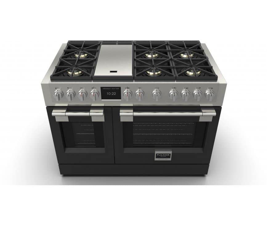 Fulgor Milano FSRC 4807 2P MK 2F MBK Fornuis - Afbeelding 3