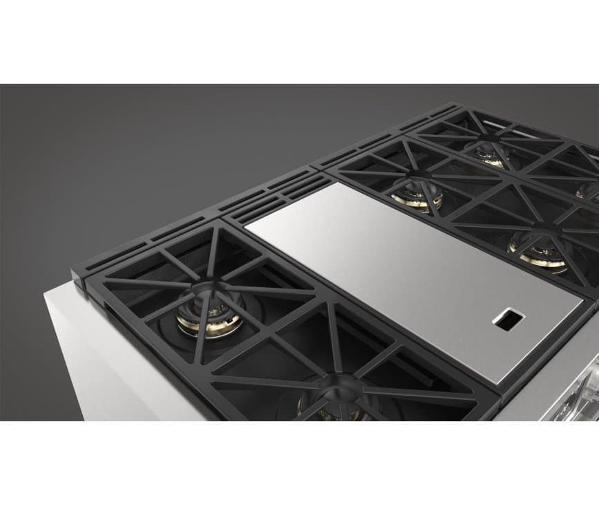 Fulgor Milano FSRC 4807 2P MK 2F MBK Fornuis - Afbeelding 4