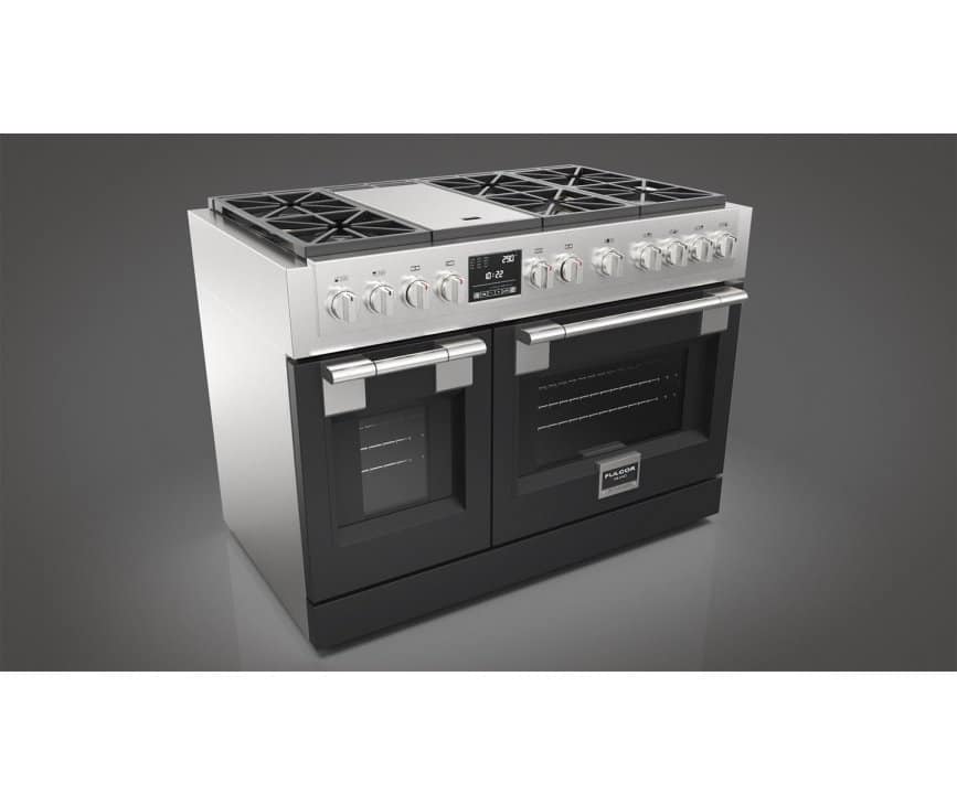 Fulgor Milano FSRC 4807 2P MK 2F MBK Fornuis - Afbeelding 5