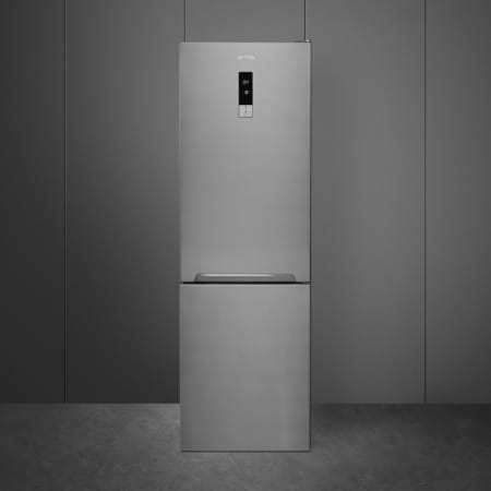 Smeg FC18EN4AX koel-vriescombinatie Vrijstaand 324 l E Roestvrijstaal - Afbeelding 4
