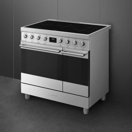 Smeg C92IMX2 Inductie fornuis RVS - Afbeelding 4