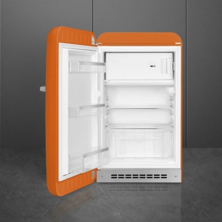 Smeg FAB10LOR5 combi-koelkast Vrijstaand 122 l E Oranje - Afbeelding 5