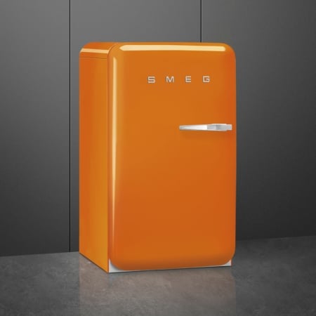 Smeg FAB10LOR5 combi-koelkast Vrijstaand 122 l E Oranje - Afbeelding 6