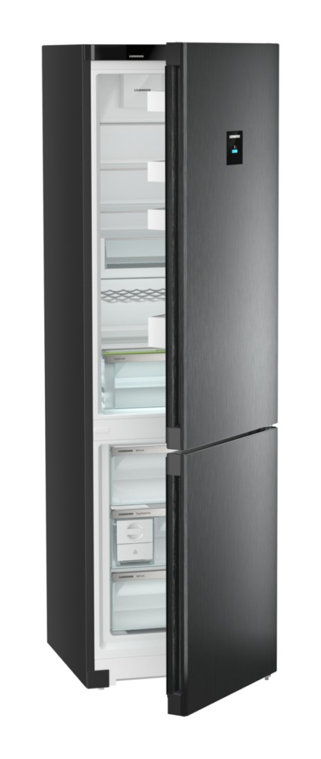Liebherr CNbdb 5733 Plus NoFrost koel-vriescombinatie Vrijstaand 371 l B Zwart - Afbeelding 6