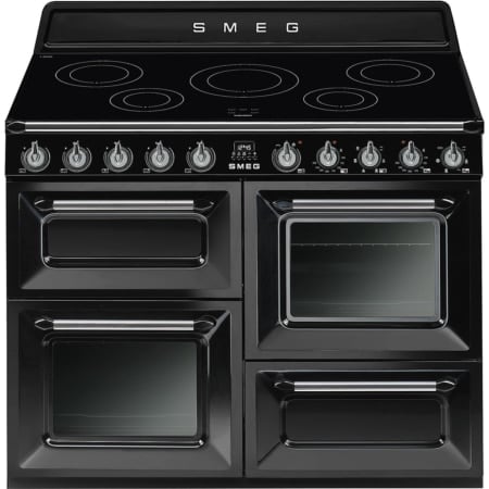Smeg TR4110IBL2 fornuis Vrijstaand fornuis Inductiekookplaat zones Zwart A - Afbeelding 6