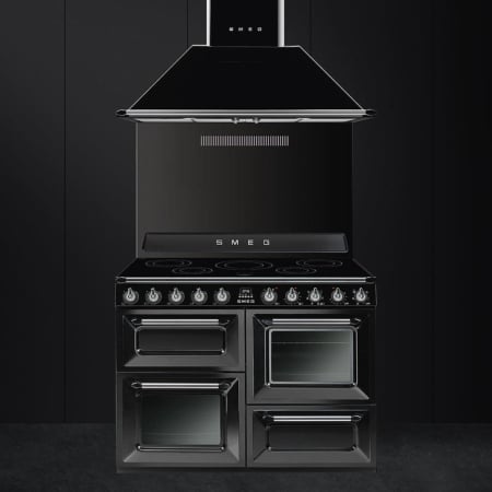 Smeg TR4110IBL2 fornuis Vrijstaand fornuis Inductiekookplaat zones Zwart A - Afbeelding 3