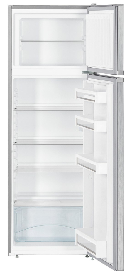 Liebherr CTel 2931 koel-vriescombinatie Vrijstaand 271 l F Zilver - Afbeelding 3