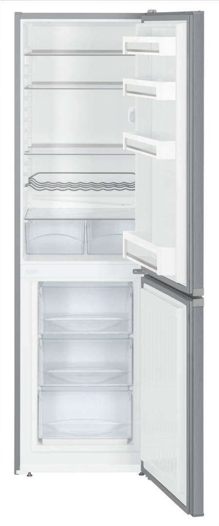 Liebherr CUel 3331 koel-vriescombinatie Vrijstaand 296 l F Zilver - Afbeelding 8