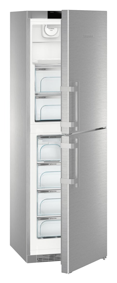 Liebherr SBNes 4285 Premium koel-vriescombinatie Vrijstaand 312 l D Roestvrijstaal - Afbeelding 6