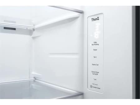 LG InstaView GSXV81MCLE amerikaanse koelkast Vrijstaand 635 l E Zwart EWO1424 - Afbeelding 7