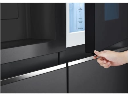 LG InstaView GSXV81MCLE amerikaanse koelkast Vrijstaand 635 l E Zwart EWO1424 - Afbeelding 10