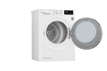 LG RH80V3AV0N wasdroger Vrijstaand Voorbelading 8 kg A++ Wit - Afbeelding 10