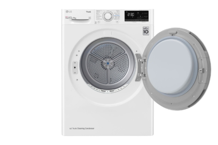 LG RH80V3AV0N wasdroger Vrijstaand Voorbelading 8 kg A++ Wit - Afbeelding 5