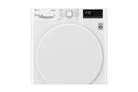 LG RH80V3AV0N wasdroger Vrijstaand Voorbelading 8 kg A++ Wit - Afbeelding 6