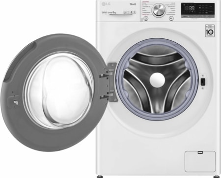 LG F4WV708S1E wasmachine Voorbelading 8 kg 1400 RPM Wit - Afbeelding 6