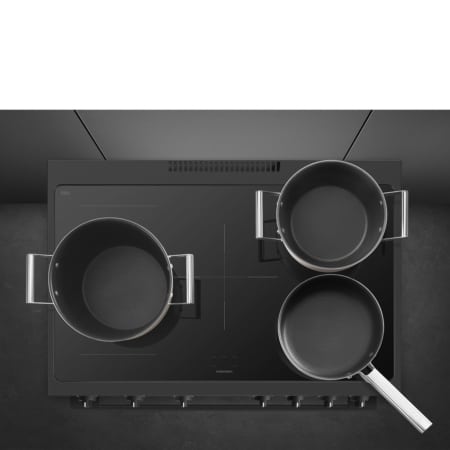 Smeg Master B95IMAN9 fornuis Vrijstaand fornuis Keramisch Antraciet A - Afbeelding 9
