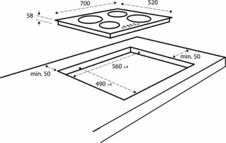 Inventum Iki7028 Inductiekookplaat - Afbeelding 3