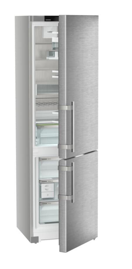 Liebherr CNsdd 5753 Prime koel-vriescombinatie Vrijstaand 373 l D Zilver - Afbeelding 6