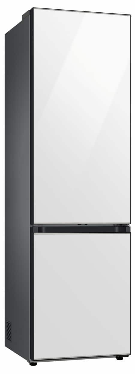 SAMSUNG BESPOKE RB38A7B5C12 koel-vriescombinatie No Frost 203cm Natuurlijk wit (glas) - Afbeelding 4