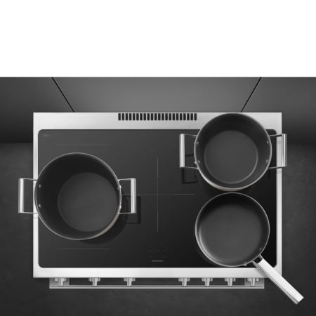 Smeg Master B95IMX9 fornuis Vrijstaand fornuis Keramisch Roestvrijstaal A - Afbeelding 9