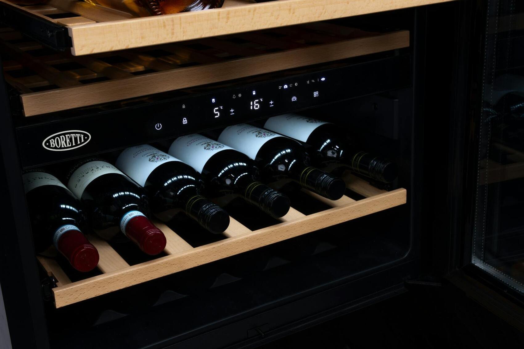 Boretti Wijnkoelkast | MLWC82 | 2 Zones – Eigen Keukenfront monteren – - Afbeelding 3