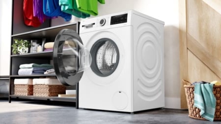 Bosch Serie 6 WGG244A9GB wasmachine Voorbelading 9 kg 1351 RPM Wit DHZ1100 - Afbeelding 6