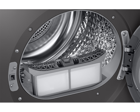 Samsung DV90T8240SX/S1 wasdroger Vrijstaand Voorbelading 9 kg A+++ Zilver - Afbeelding 9