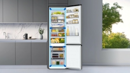 Samsung RB34T775CB1 Vrijstaande koelkast met vriesvak - cm. 60 uur 185 - lt. 340 - grafiet roestvrij staal - Afbeelding 3