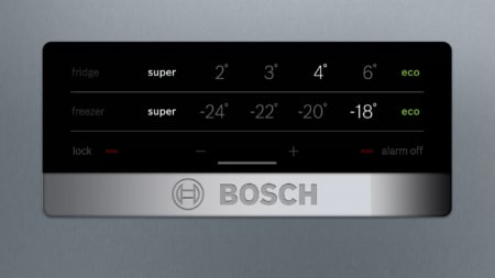 Bosch Serie 4 KGN36XLDP koel-vriescombinatie Vrijstaand 326 l D Roestvrijstaal - Afbeelding 3