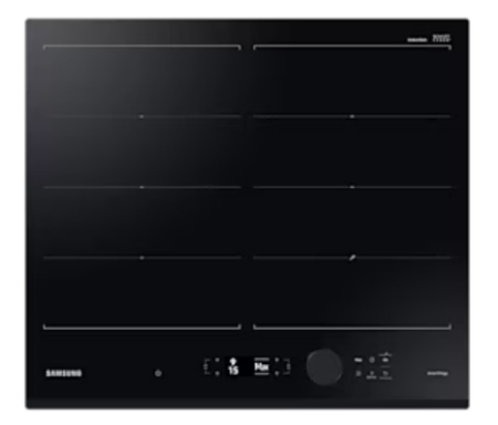 Samsung NZ64B7799GK/U2 kookplaat Zwart Ingebouwd 59 cm Inductiekookplaat zones 4 zone(s)