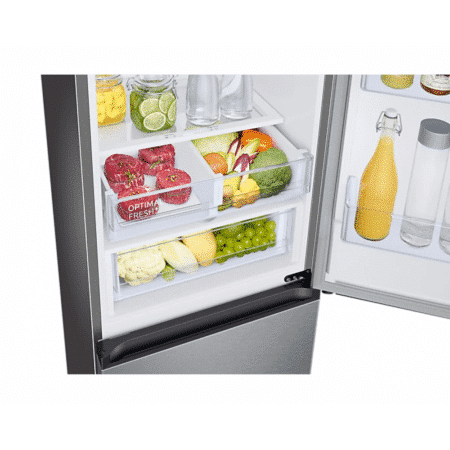 Samsung RB34T675ESA koel-vriescombinatie Vrijstaand 344 l E Zilver, Titanium - Afbeelding 4