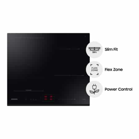 Samsung NZ64B5045GK Zwart Ingebouwd 60 cm Inductiekookplaat zones 4 zone(s) - Afbeelding 3