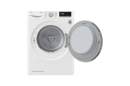 LG RH80V5AV0N wasdroger Vrijstaand Voorbelading 8 kg A++ Wit - Afbeelding 4