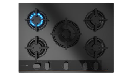 Teka GBC 75-G1 GBC BM (E5) Zwart Ingebouwd 70 cm Gaskookplaat 5 zone(s) - Afbeelding 3