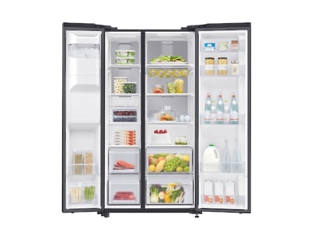 Samsung RS65R54422C amerikaanse koelkast Vrijstaand 635 l F Zwart - Afbeelding 6