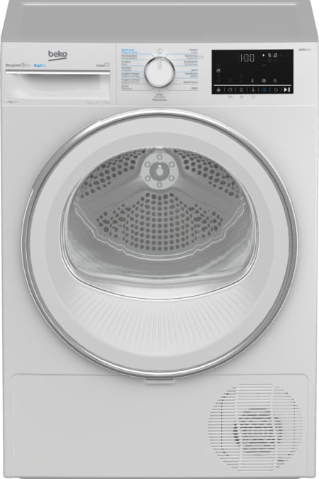 Beko B5T68247W2 wasdroger Vrijstaand Voorbelading 8 kg A+++ Wit - Afbeelding 9