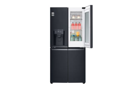 LG InstaView GMX844MCKV amerikaanse koelkast Vrijstaand 423 l F Zwart - Afbeelding 6