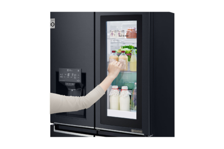 LG InstaView GMX844MCKV amerikaanse koelkast Vrijstaand 423 l F Zwart - Afbeelding 12