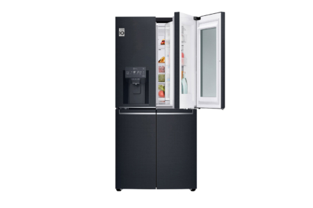 LG InstaView GMX844MCKV amerikaanse koelkast Vrijstaand 423 l F Zwart - Afbeelding 7