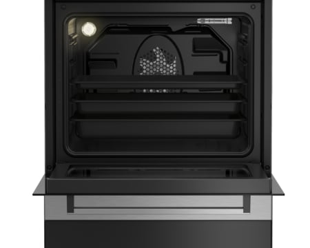 Beko FSM67010GX fornuis Vrijstaand fornuis Electrisch Keramisch Zwart, Roestvrijstaal A - Afbeelding 7