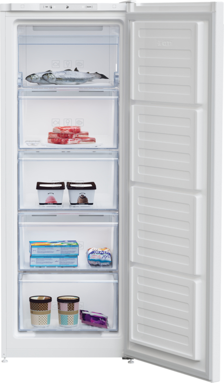 Beko RFNM200E40WN diepvriezer Vrieskast Vrijstaand 177 l E Wit - Afbeelding 3